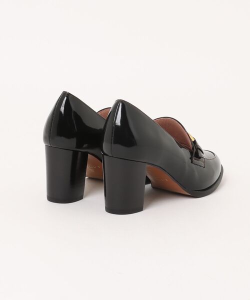 LANVIN en Bleu（ランバンオンブルー）の「ヒールアップベルテッドローファー（ローファー・レディース・ブラック/ブラック系その他・22.5cm/23.0cm/23.5cm/24.0cm/24.5cm/22.0cm）」の3枚目の写真