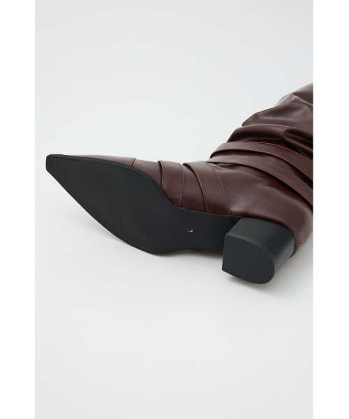 LAGUA GEM(ラグアジェム)の「BELT POINTED ロングブーツ(ブーツ・レディース・ブラウン/ブラック・SMALL/MEDIUM/LARGE)」の12枚目の写真