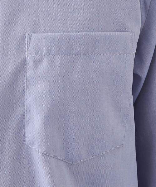 THE SHOP TK （ザ ショップ ティーケー ）の「ドレスオックスシャツ（ビジネスシャツ・メンズ・オフホワイト/ブルー系その他4/サックスブルー・04/03/02/01）」の11枚目の写真