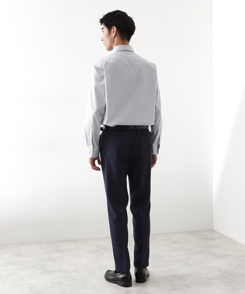 THE SHOP TK （ザ ショップ ティーケー ）の「ドレスオックスシャツ（ビジネスシャツ・メンズ・オフホワイト/ブルー系その他4/サックスブルー・04/03/02/01）」の14枚目の写真