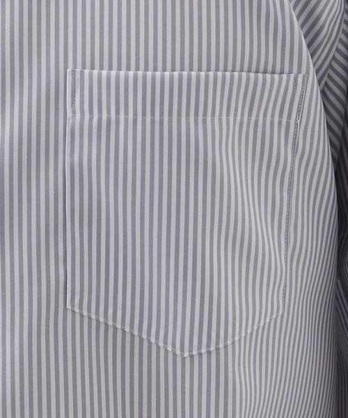 THE SHOP TK （ザ ショップ ティーケー ）の「ドレスオックスシャツ（ビジネスシャツ・メンズ・オフホワイト/ブルー系その他4/サックスブルー・04/03/02/01）」の15枚目の写真