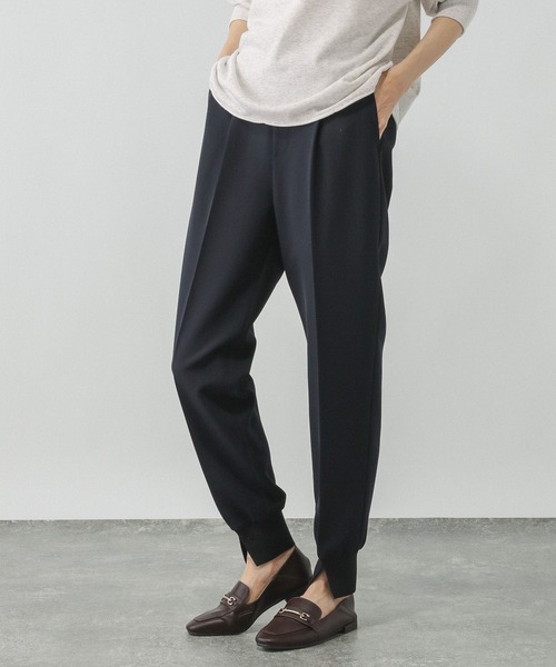 GLOBAL WORK(グローバルワーク)の「ウツクシイージーWクロスジョグパンツ/499659(その他パンツ・レディース・ブラック/ネイビー・LARGE/MEDIUM/SMALL)」の11枚目の写真