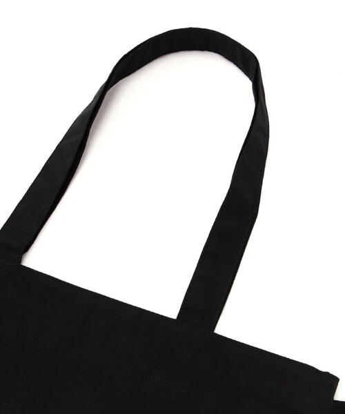 beautiful people(ビューティフルピープル)の「beautiful people/ビューティフルピープル/contour logo gathering tote bag(トートバッグ・レディース・ブラック/ナチュラル・F)」の6枚目の写真