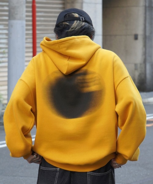 セール】ビッグシルエット フェード8ボール / クラウン バックプリント