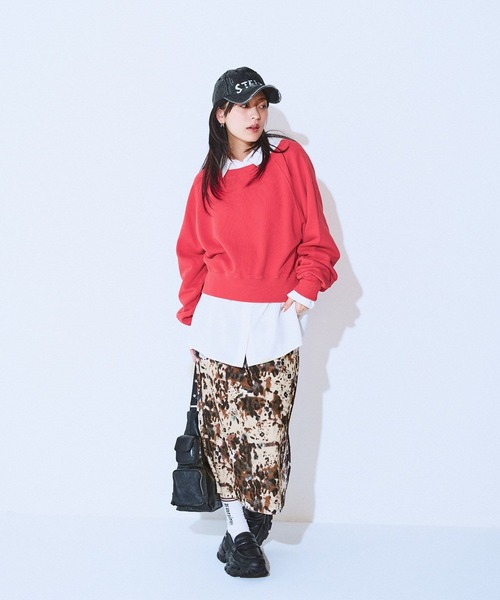 JEANASIS（ジーナシス）の「アソートレオパードペンシルスカート/594943（スカート・レディース・ベージュ系その他/レッド/ブラック・FREE）」の17枚目の写真