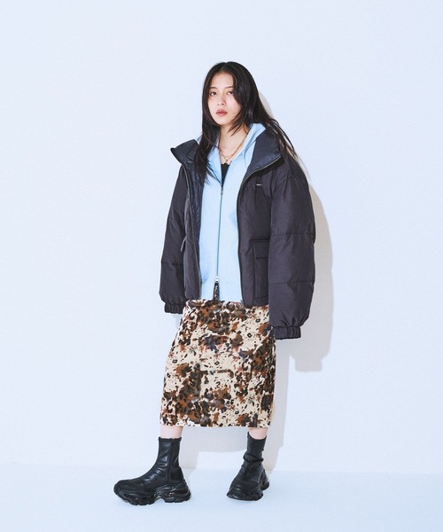 JEANASIS（ジーナシス）の「アソートレオパードペンシルスカート/594943（スカート・レディース・ベージュ系その他/レッド/ブラック・FREE）」の18枚目の写真