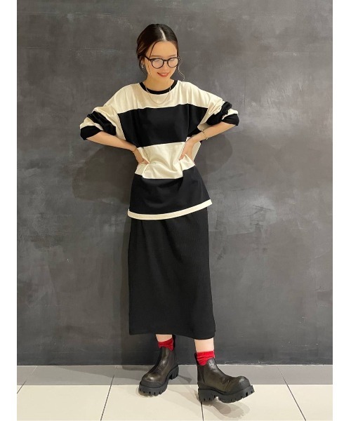 JEANASIS（ジーナシス）の「アソートレオパードペンシルスカート/594943（スカート・レディース・ベージュ系その他/レッド/ブラック・FREE）」の21枚目の写真