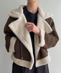 JUNOAH | ボアフェイクムートン(ムートンコート)