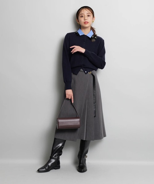 サイドプリーツミディスカート（スカート）｜JUSGLITTY（ジャス