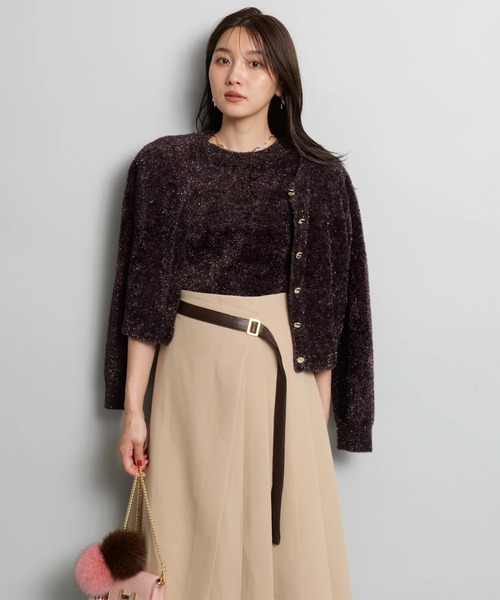 サイドプリーツミディスカート（スカート）｜JUSGLITTY（ジャス