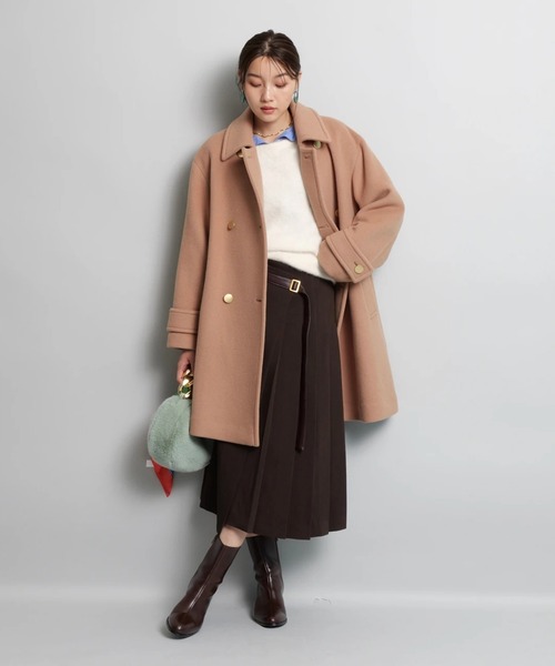 サイドプリーツミディスカート（スカート）｜JUSGLITTY（ジャス