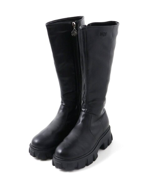 algy（アルジー）の「ボリュームソールロングブーツ（ブーツ・キッズ・ブラック・23.5/22.5/24/23）」の7枚目の写真