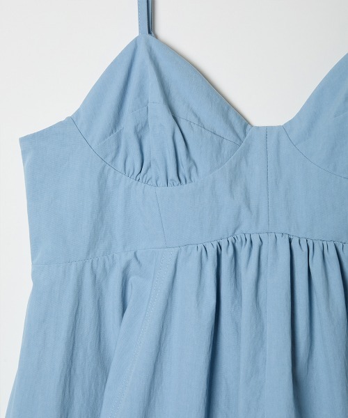 TELOPLAN(テーロプラン)の「【TELOPLAN】Ying Dress /インドレス(ワンピース・レディース・ブラック/ブルー・ONE SIZE)」の7枚目の写真