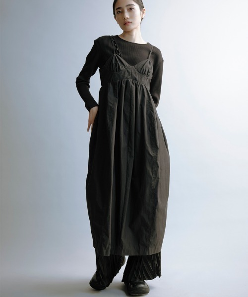 TELOPLAN(テーロプラン)の「【TELOPLAN】Ying Dress /インドレス(ワンピース・レディース・ブラック/ブルー・ONE SIZE)」の8枚目の写真
