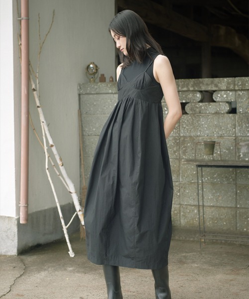 TELOPLAN(テーロプラン)の「【TELOPLAN】Ying Dress /インドレス(ワンピース・レディース・ブラック/ブルー・ONE SIZE)」の9枚目の写真