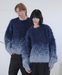 selle glant(ZOe)GRADIENT WOOL-BLEND KNIT/Of[VE[uhjbg(jbg/Z[^[)