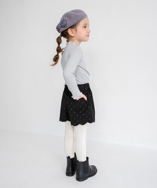 BRANSHES（ブランシェス）の「ラメ無地 / ボーダーテレコ長袖Tシャツ（Tシャツ/カットソー・キッズ・グレー/その他/アイボリー・110/150/90/80/100/130/140/120）」の16枚目の写真