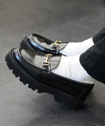 【CAMINANDO】厚底ビットローファー☆プラットフォーム☆23cm CAMINANDO（カミナンド）の「CAMINANDO / カミナンド BIT LOAFERS