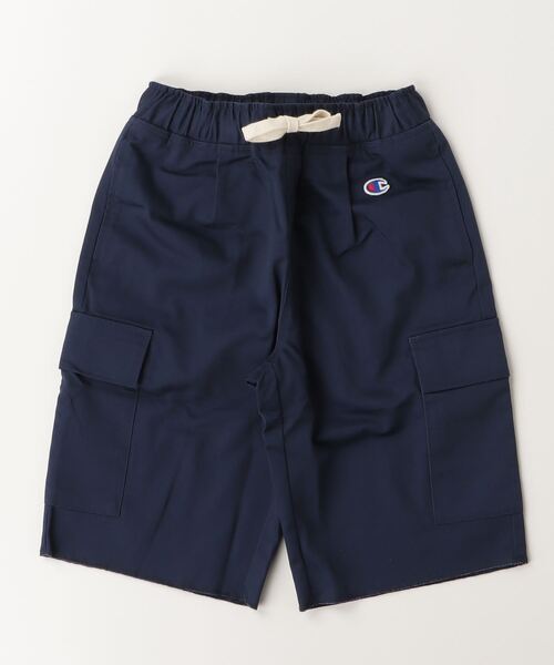 Champion（チャンピオン）の「チャンピオン  チャンピオン ハーフパンツ_Champion HALF PANTS（その他パンツ・キッズ・ネイビー/ライトベージュ・120cm/130cm/140cm/150cm/160cm）」の2枚目の写真
