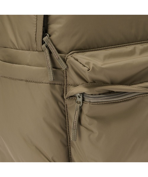 無印良品（ムジルシリョウヒン）の「肩の負担を軽くする　撥水中わた入りリュックサック（バックパック/リュック・レディース・キャメル/ブラック・FREE）」の20枚目の写真