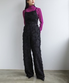 AMERI CHLOE V NECK ROMPERS アメリヴィンテージ Ameri（アメリ）の「CHLOE V NECK ROMPERS（つなぎ