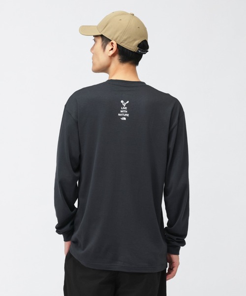 THE NORTH FACE(ザノースフェイス)の「ザ ノース フェイス THE NORTH FACE L/S Zoo Picker Tee_ロングスリーブズーピッカーティー(Tシャツ/カットソー・メンズ・グリーン/オレンジ/ダークグレー・SS/S/M/L/XL/2XL)」の8枚目の写真