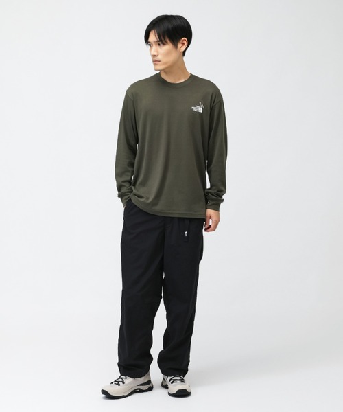 THE NORTH FACE(ザノースフェイス)の「ザ ノース フェイス THE NORTH FACE L/S Zoo Picker Tee_ロングスリーブズーピッカーティー(Tシャツ/カットソー・メンズ・グリーン/オレンジ/ダークグレー・SS/S/M/L/XL/2XL)」の14枚目の写真