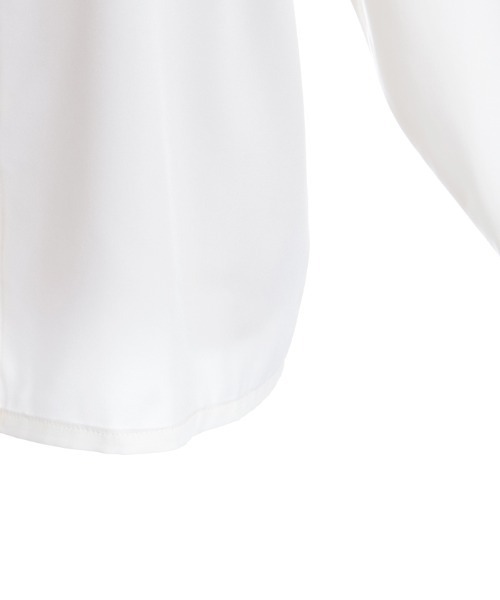 axes femme（アクシーズファム）の「タイ付オーバーケープ風ブラウス（シャツ/ブラウス・レディース・キナリ/ブラック/ブルーグリーン・FREE）」の20枚目の写真