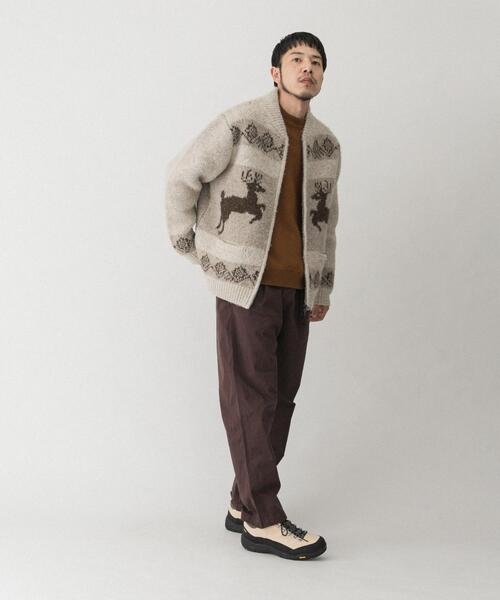 EKAL(エカル)の「TATESHINAカウチンニット(カーディガン/ボレロ・メンズ・ブラウン系その他/ベージュ系その他・MEDIUM/LARGE)」の4枚目の写真