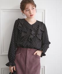 シャツ/ブラウス ブローチ」に該当するトップスファッション通販