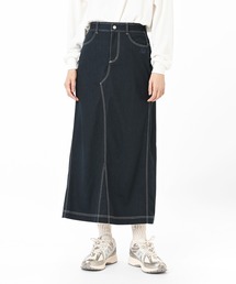 New Balance（ニューバランス）の「ジャージーデニムスカート（デニムスカート）」