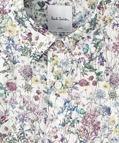 Paul Smith(ポールスミス)の「"Liberty Floral" プリントシャツ / 253351 006LN(シャツ/ブラウス・メンズ・ホワイト・LARGE/MEDIUM/SMALL/X-LARGE)」の2枚目の写真