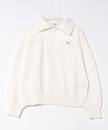 《PUMA》TRN EDGE ﾆｯﾄ ﾊｰﾌｼﾞｯﾌﾟ