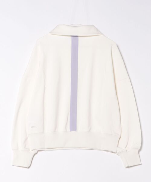 PUMA(プーマ)の「《PUMA》TRN EDGE ニット ハーフジップ(スウェット・レディース・ホワイト系その他/ダークグレー・L/XL/S/M)」の3枚目の写真