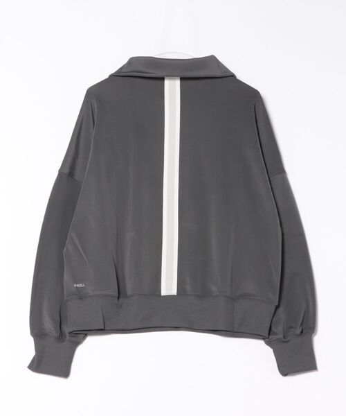 PUMA(プーマ)の「《PUMA》TRN EDGE ニット ハーフジップ(スウェット・レディース・ホワイト系その他/ダークグレー・L/XL/S/M)」の4枚目の写真