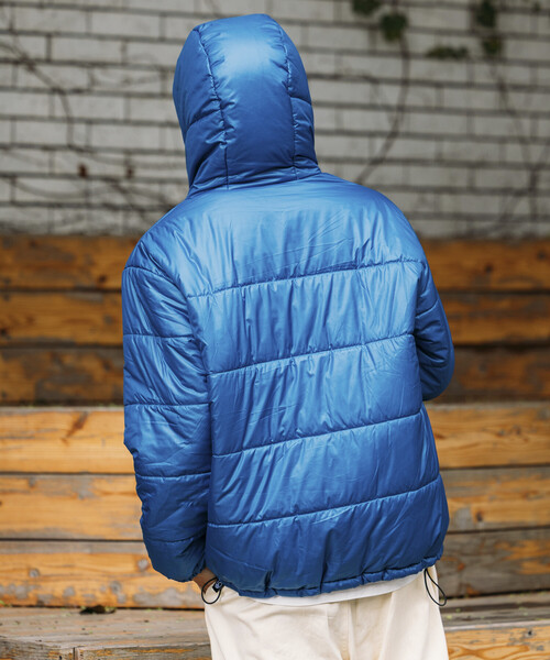 セール】限定展開 リバーシブル パディング フーディジャケット / 中綿