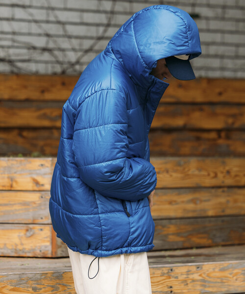 セール】限定展開 リバーシブル パディング フーディジャケット / 中綿