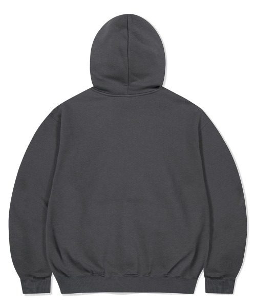 MAHAGRID(マハグリッド)の「『mahagrid/マハグリッド』 BUZZ KID HOODIE/バズキッドデザイン プルオーバーパーカー(パーカー・レディース・カーキ/チャコールグレー・L/M/S)」の6枚目の写真