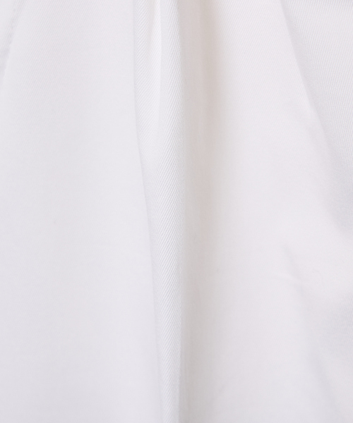 DESIGNWORKS(デザインワークス)の「【Fumiya Hirono/フミヤヒラノ】2インプリーツ スラックス Burlington(スラックス・メンズ・ホワイト/カーキ・36/38/40)」の7枚目の写真