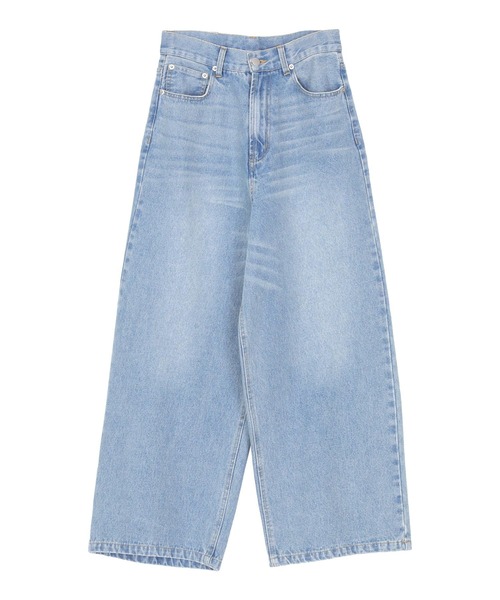 titivate(ティティベイト)の「ワイドルーズデニムパンツ(デニムパンツ・レディース・ブルー/インディゴブルー/ライトブルー・SP/S/M/L)」の19枚目の写真