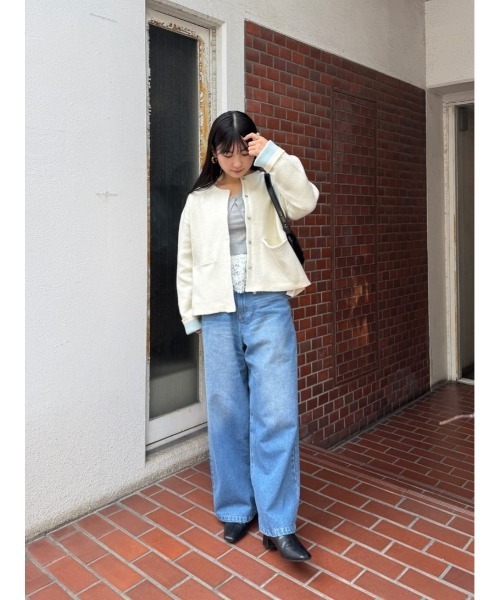 titivate(ティティベイト)の「ワイドルーズデニムパンツ(デニムパンツ・レディース・ブルー/インディゴブルー/ライトブルー・SP/S/M/L)」の9枚目の写真