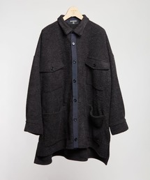 GOMME HOMME | モッサジャージ　ビッグシャツジャケット(その他アウター)