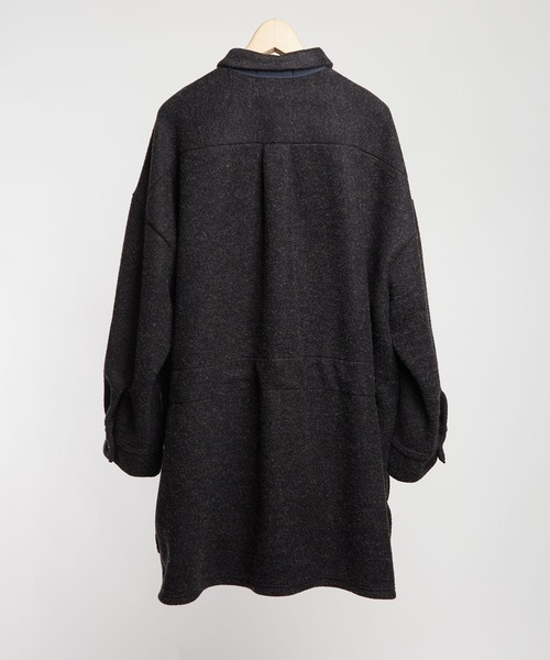 GOMME HOMME（ゴムオム）の「モッサジャージ　ビッグシャツジャケット（その他アウター・メンズ・ブラック/チャコールグレー・MEDIUM）」の17枚目の写真