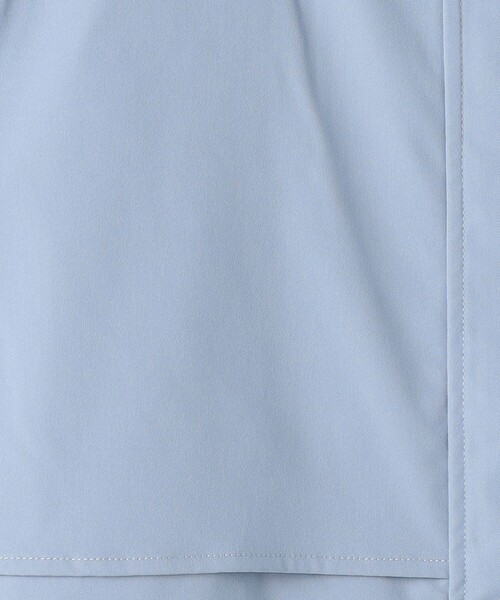 A DAY IN THE LIFE UNITED ARROWS(アデイインザライフユナイテッドアローズ)の「ツイル ドロスト フードコート ‐はっ水‐<A DAY IN THE LIFE>(その他アウター・レディース・ダークグレー/オフホワイト/ライトブルー・S/M)」の10枚目の写真