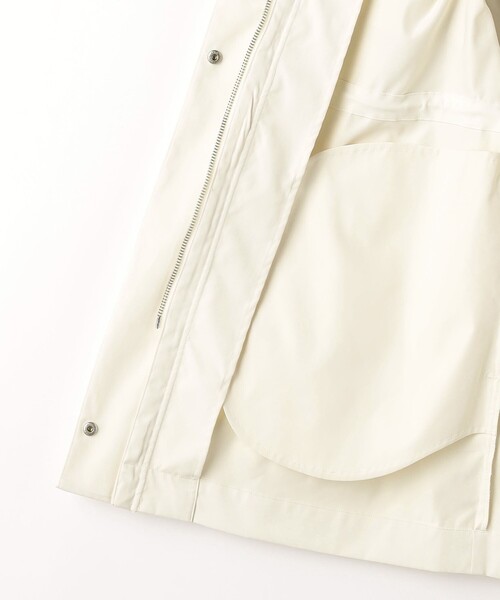 A DAY IN THE LIFE UNITED ARROWS(アデイインザライフユナイテッドアローズ)の「ツイル ドロスト フードコート ‐はっ水‐<A DAY IN THE LIFE>(その他アウター・レディース・ダークグレー/オフホワイト/ライトブルー・S/M)」の13枚目の写真