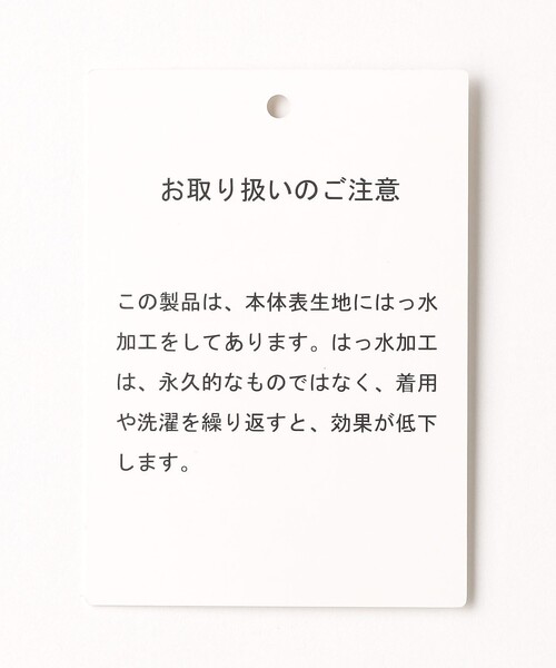 A DAY IN THE LIFE UNITED ARROWS(アデイインザライフユナイテッドアローズ)の「ツイル ドロスト フードコート ‐はっ水‐<A DAY IN THE LIFE>(その他アウター・レディース・ダークグレー/オフホワイト/ライトブルー・S/M)」の21枚目の写真