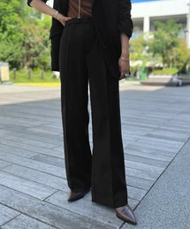 新品　アダムエロペ　パンツ　ブラック ADAM ET ROPE'｜アダムエロペのパンツ（ブラック/黒色系）通販