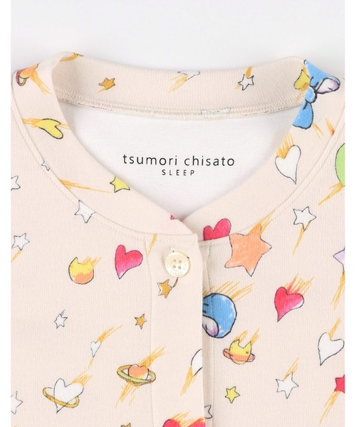 tsumori chisato SLEEP（ツモリチサト スリープ）の「綿100%(本体)　あったか　パジャマ　長袖　長ズボン（ルームウェア/パジャマ・レディース・ベージュ系その他/ブラック系その他・L/M）」の11枚目の写真