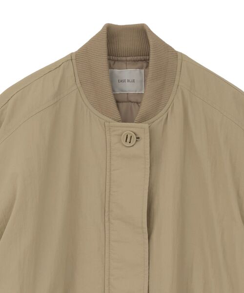 Green　Parks（グリーンパークス）の「ミディ丈ディフォームMA-1（その他アウター・レディース・ベージュ/カーキ/ブラック・FREE）」の13枚目の写真