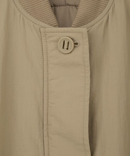 Green　Parks（グリーンパークス）の「ミディ丈ディフォームMA-1（その他アウター・レディース・ベージュ/カーキ/ブラック・FREE）」の10枚目の写真